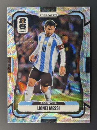 2026 Panini Prizm FIFA World Cup 2026 Soccer WAVE Prizm SP Lionel Messi No. 10