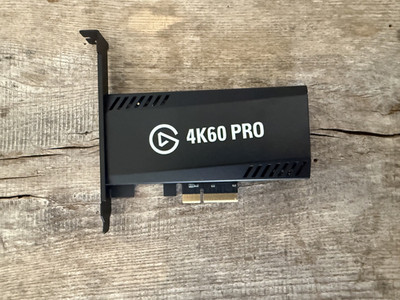 Elgato 4K PRO Video Capture Card HDMI 2.1 4K60 HDR 8K60 VRR PC PS5 XBOX