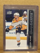 2021-22 Upper Deck Series 1 Hockey Frederic Allard Young Guns