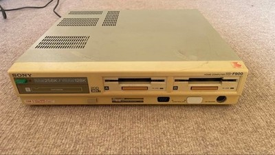 Sony HB-F900 MSX2 Personal Computer Glasstron Bundle Retro Konsole Japan
