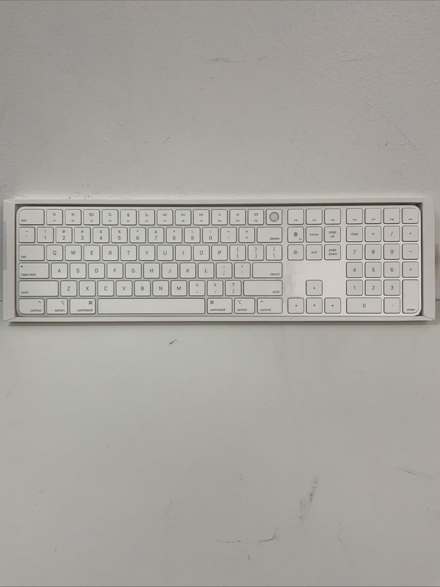 キーボード Apple Magic Keyboard with Touch ID A2520 Apple Magic Keyboard A2520 Touch ID Numeric Keypad USB-c