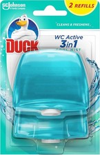 Duck Toilet Liquid 3in1 Toilet Bowl Cleaner 55ml 12 Packs 6 x 2 Refills 20.41 per litre