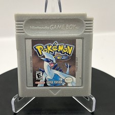 Pok mon Silver Version Nintendo Game Boy Color, 2000, Cartridge Case, Tested