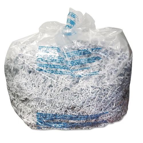 Swingline Shredder Bags 35-60 gal Capacity 100/BX 1145482