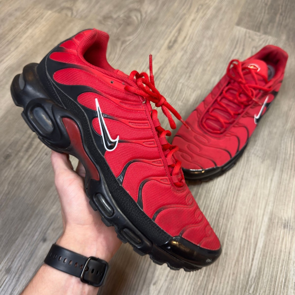 Tn University Red Black Air Max Plus TN 'University Red' 852630