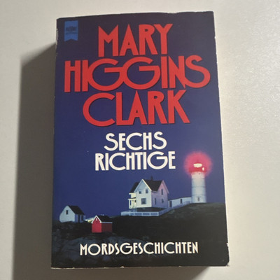 Mary Higgins Clark Sechs Richtige Krimi Taschenbuch Heyne 6. Auflage 1997