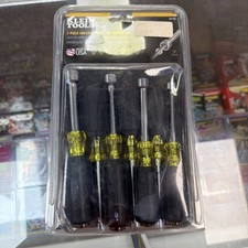 Klein Tools 7pc SAE Nut Driver Set Cushion Grip No. 631 Made in USA