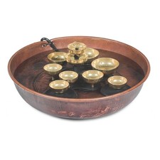 Woodstock Wind Chimes, Woodstock Water Bell Fountain Kit (16”) With Pump And ...