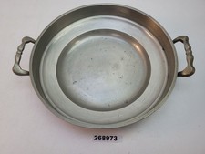 Schale C. Hering Jena Zinn "A. K. 1882" 1125g K&uuml;che Deko alt antik #268973