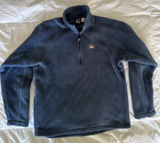 Quarter-Zip Fleece Vintage Lowe Alpine Polartec Medium Pile Large Excellent
