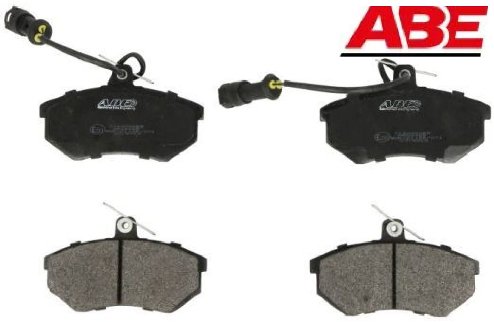 Bremsbelagsatz, Scheibenbremse Vorderachse C1A000ABE ABE für AUDI VW - Bild 2