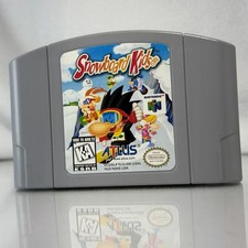 Snowboard Kids⭐️CLEAN Working⭐️Nintendo 64 N64 Authentic Original