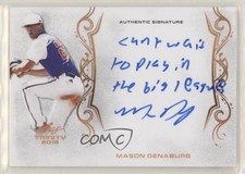 2018 Leaf Trinity Signatures Mason Denaburg #A-MD1 Auto y8h