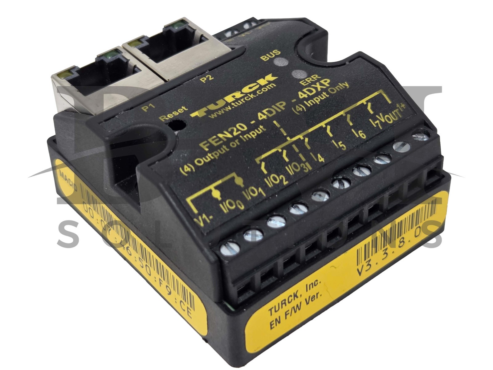 NEW Turck FEN20-4DIP-4DXP Multiprotocol ENet I/O Station 24VDC FEN204DIP4DXP