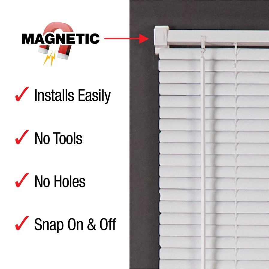 Magnetic Blind For Steel Door Window Vinyl Curtain Magnet Shade 25x40 or 25x68 - Image 3 of 4
