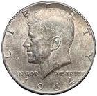 1964 Kennedy Half Dollar - 90% SILVER 50C US Constitutional Coin TONED