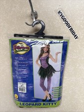 Rubie's Costume Women's Leopard Kitty Adult One Size Dress, Leggings, Tail, Ears