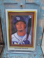 2022 Topps Gallery Portrait Gallery Insert Wander Franco #PG-14 (RC) Devil Rays 