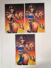 "SCORPION" COSPLAY COOL COMICS GALLERY JOSE CANO 3 BOOK SET NICE,N/T,FULL X 