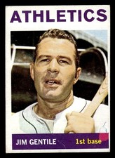 1964 Topps #196 Jim Gentile - GD-VG *TedsCardShack*