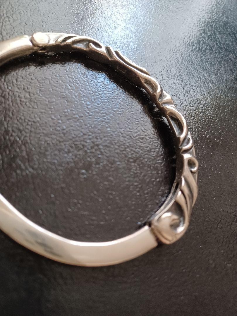 925 Sterling Silver Adjustable Bangle Bracelet-image