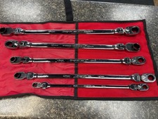 Snap-on Xfrrm705 5pc 12pt Flex Reverse Ratcheting Metric Wrench Set Qui005182