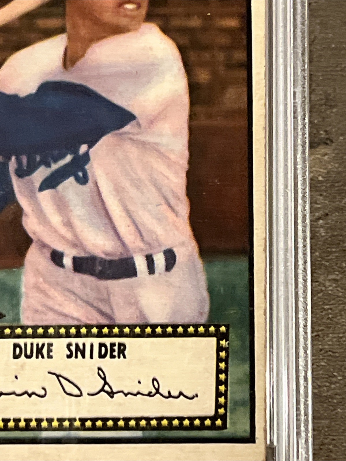 🟦🔥Duke Snider🔥🟦1952 Topps #37 HOF PSA 3 VG-EX CENTERED Dodgers BLACK BACK view 5