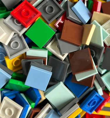LEGO 3068 Flache Fliese 2x2 Brandneu - 20 Stück Farbe wählbar - Original LEGO 