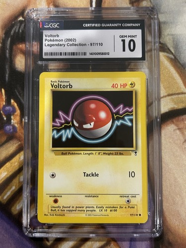 Voltorb graded CGC 10 for sale on eBay