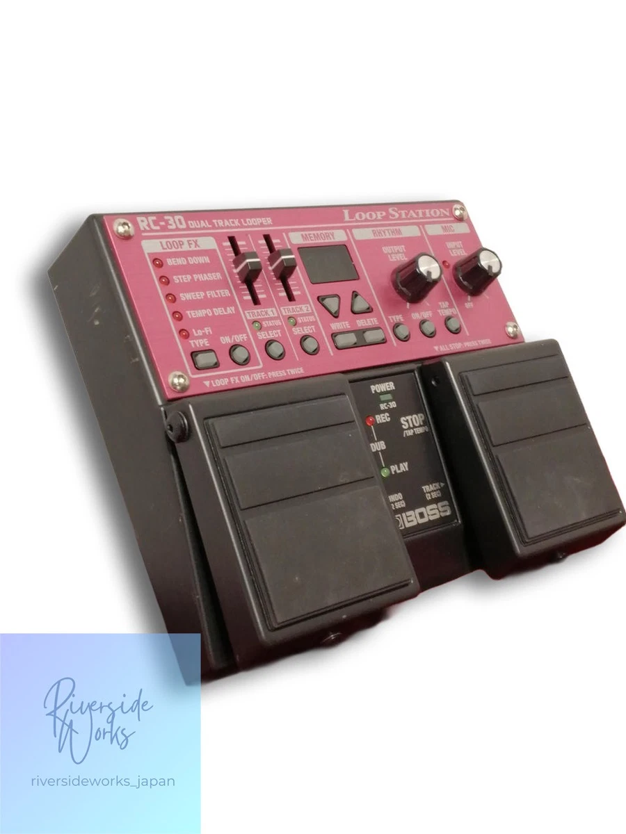 BOSS RC-30 LOOP STATION ルーパー　箱付き Amazon.com: BOSS RC-30 Loop Station Twin Guitar Pedal, Red