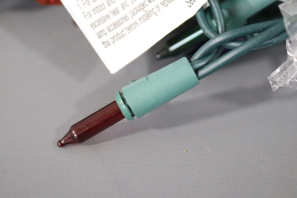 Vickerman 100 Multi-Colored Random Twinkle Mini Light on Green Wire  33 - Image 3 of 4