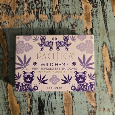 NIP PACIFICA Wild Hemp Infused Eye Shadows Palette Ipsy 3.6g/0.12 oz 