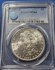 1881 - S  Silver Morgan Dollar  PCGS MS64 -- Nice Coin!