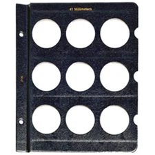 Whitman Blank Page 41mm Coin Holder for Classic Albums