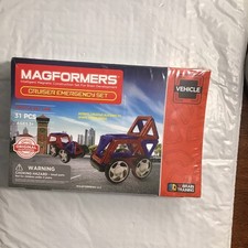 Magformers 31-Piece Cruiser Emergency Vehicle Set -New