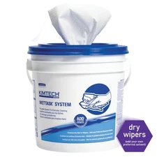 Kimtech 06001 12 in x 12.5 in Prep Wipes and WetTask Bucket (6 Rolls)