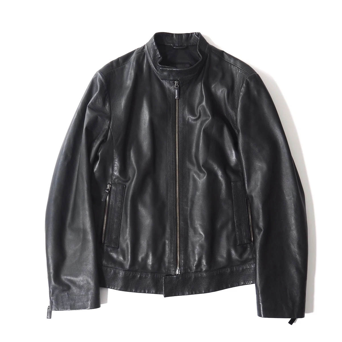 Emporio Armani Leather Outer Shell Jackets for Men for Sale | Shop