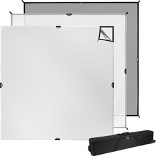 Westcott 8x8' Scrim Jim Cine Kit, Includes Six 46" Frame Tube, Full-Stop Diffuse