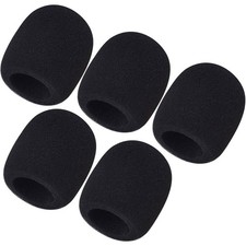 Foam Microphone Cover Windscreen for Handheld Mic 5 Pack