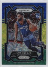 2023-24 Panini Prizm Choice Blue Yellow & Green Prizm Mike Miles Jr #295 07r3