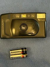 Fuji Discovery 60 Date 35mm Built In Flash **Vintage! **VGUC Point N Shoot
