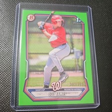2026 Bowman Coy James BP-33 Green /399 Nationals
