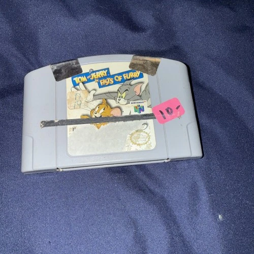 Tom and Jerry Fists of Fury Nintendo 64 N64 Cartridge Only Tested Authentic