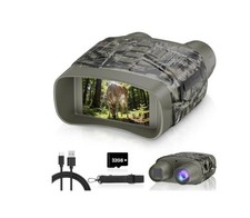 NIB Camo Night Vision 4K Binoculars - Camouflage Sealed Box