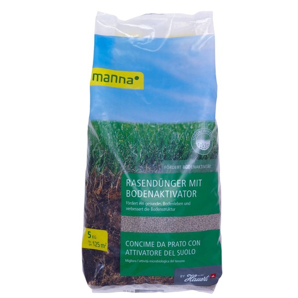 Manna RasendüNger Mit Bodenaktivator - 5 Kg (5,50 € / Kg)-image