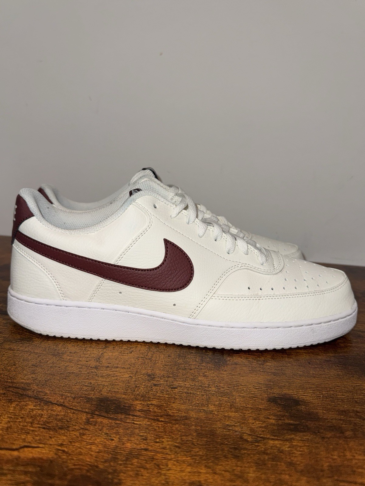 Nike Court Vision Sneakers Basse Uomo 12 Sail Dark Pony Bianco HQ4867 100