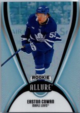 2025-26 UD Allure - Extended Rookies Easton Cowan #AR-EC (RC) - Maple Leafs