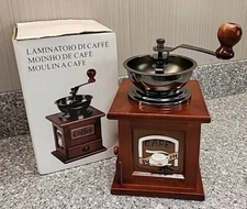 Molinillo Cafe Coffee Mill Hand Crank Grinder Complete 