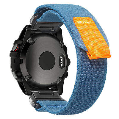 Bracelet Nylon Hemsut Pour Garmin - Compatible Fēnix, Approach, MARQ, Quatix - Boucle De Trail - Neuf Avec étiquettes