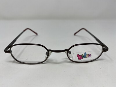 Kidco BUDDY BROWN 43-18-125 Metal Brown Full Rim Eyeglasses Frame S677